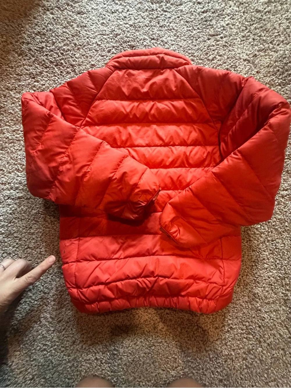 Patagonia Kids Baby Down Jacket Puffer Jacket in Orange